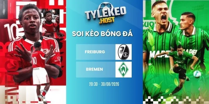 Kèo nhà cái Freiburg vs Bremen - Bundesliga, 30/08/2026