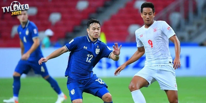 Sơ đồ ra sân của trận đấu Thái Lan vs Myanmar